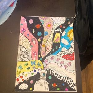 I’m trying to pursue my dream of being a famous artist